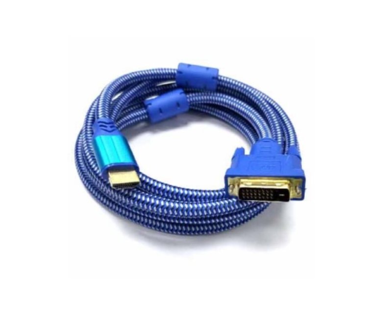 Fast Asia HDMI na DVI-D Dual Link kabl 1,5 m plavi