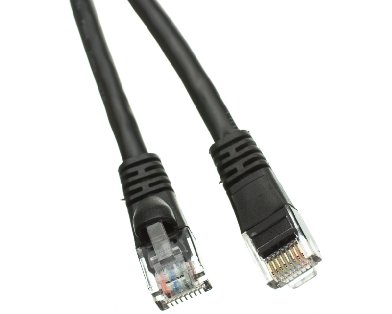 E-Green UTP Cat5e mrežni kabl, 10 m, crni