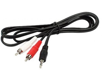 E-Green OST03407 audio kabl 3,5 mm na 2xRCA, 3 m