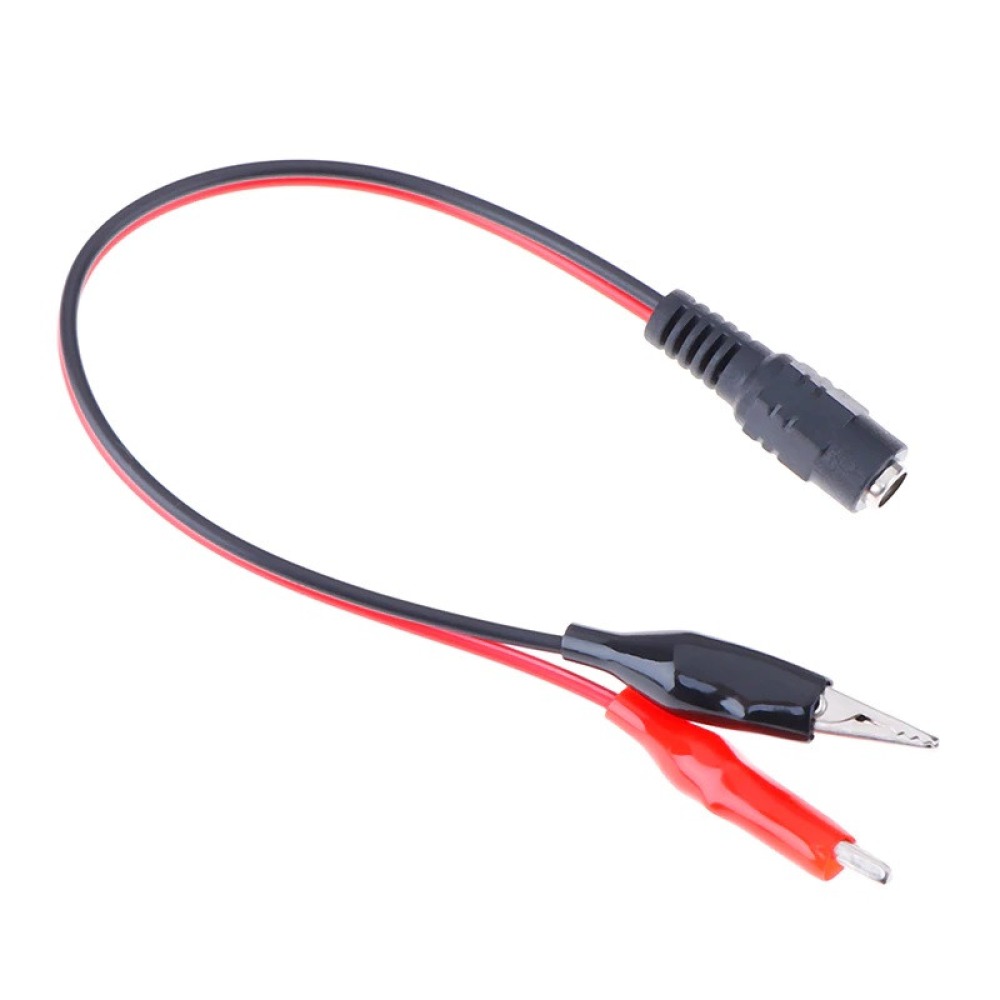 MAXPRO LINE DCF DC adapter sa krokodil-štipaljkama, 25 cm