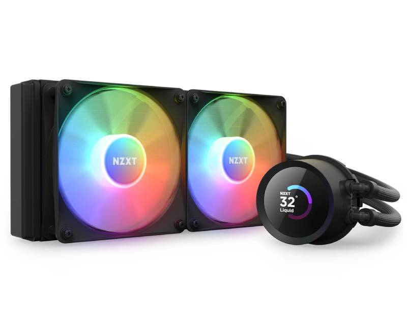 NZXT Kraken 240 RGB crno vodeno hlađenje sa LCD ekranom