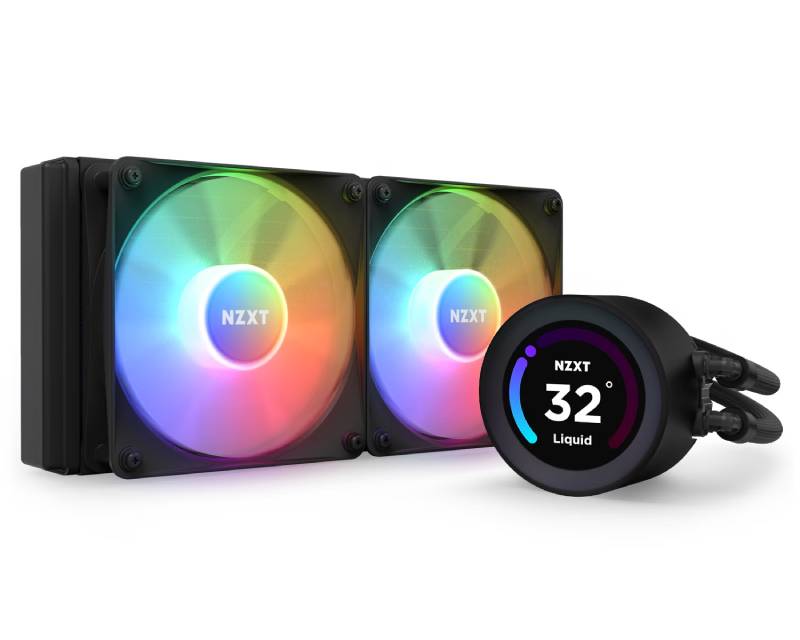 NZXT Kraken Elite 240 RGB crno vodeno hlađenje sa LCD ekranom