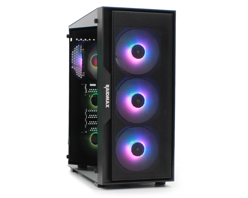 Raidmax Vector V159TBF kućište sa 650 W napajanjem i 4 ARGB ventilatora