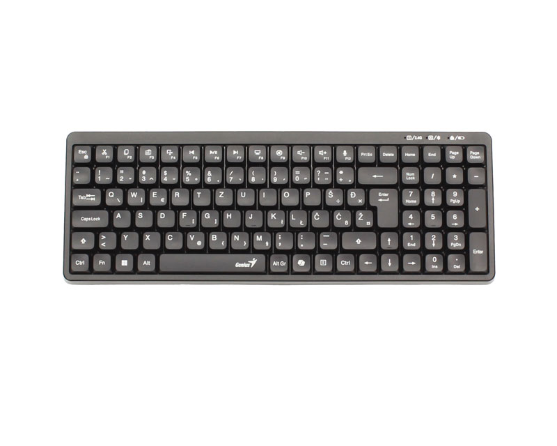 Genius LuxeMate Q7100BT bežična YU tastatura Bluetooth i 2,4 GHz