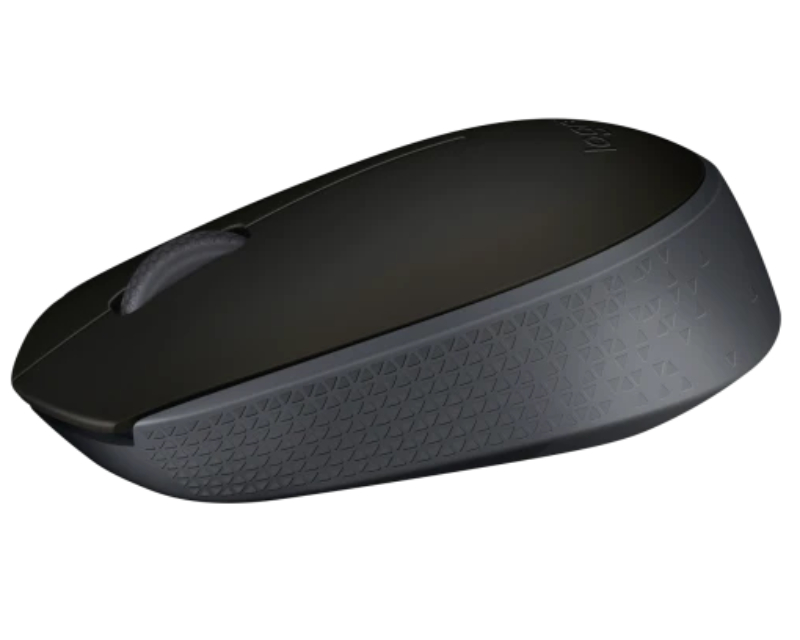 Logitech M171 bežični optički miš, crno-sivi
