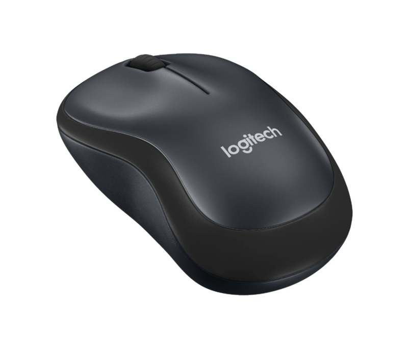 Logitech M220 Silent bežični miš, crni, 1.000 dpi