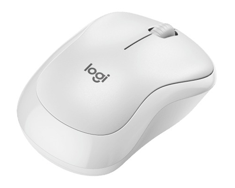 Logitech M240 Silent Bluetooth optički miš, perla beli