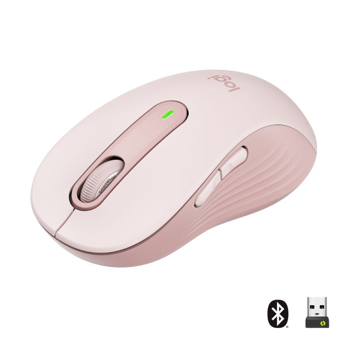 Logitech Signature M650 L roze bežični miš velikog formata