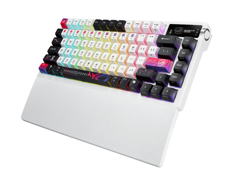 ASUS ROG Azoth X bela mehanička gejming tastatura 75%
