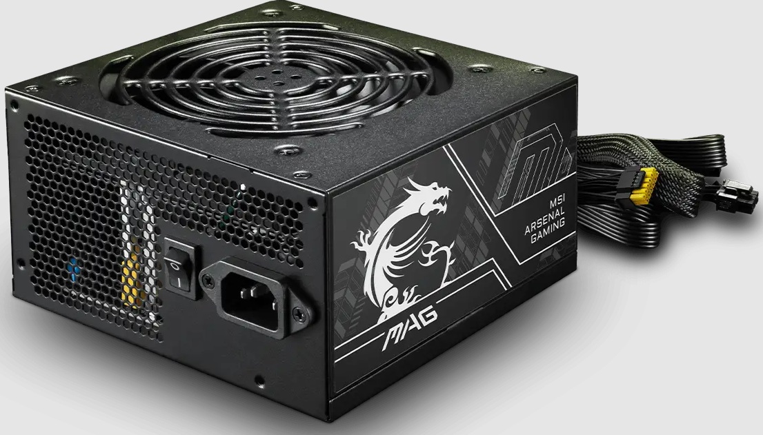 MSI MAG A750BN PCIE5 II napajanje 750 W Bronze