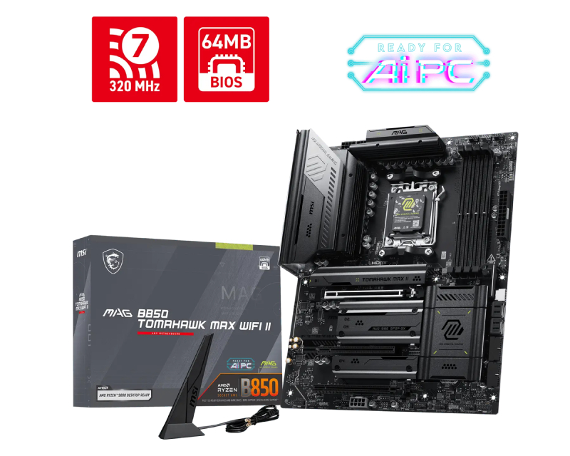 MSI MAG B850 TOMAHAWK MAX WIFI II AM5 ATX matična ploča