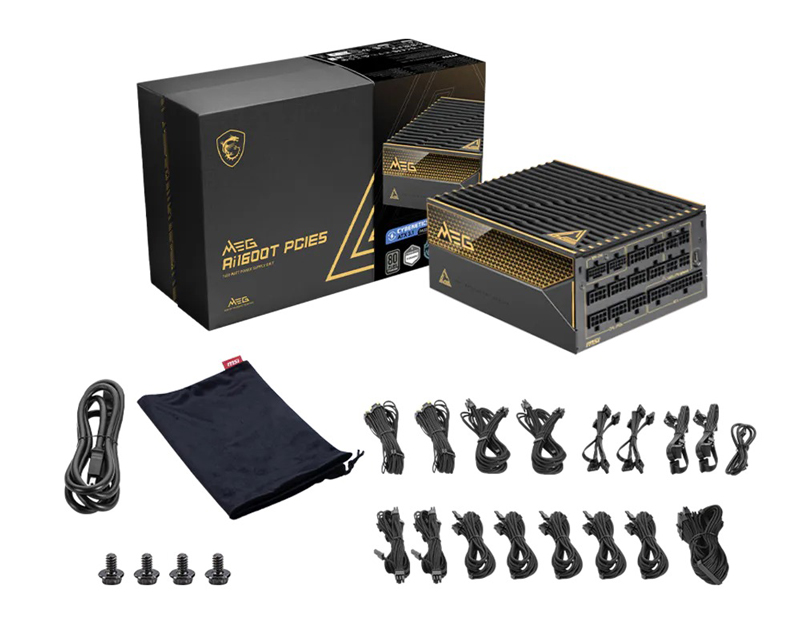 MSI MEG Ai1600T PCIE5 ATX 3.1 napajanje 1600 W
