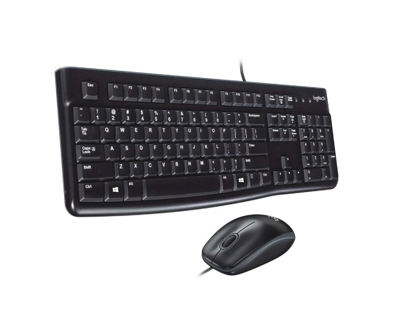 Logitech MK120 USB tastatura i miš, US raspored