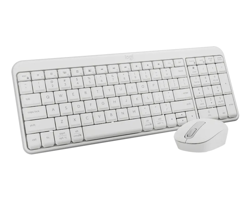 Logitech MK251 Bluetooth komplet tastature K251 i miša M196, beli