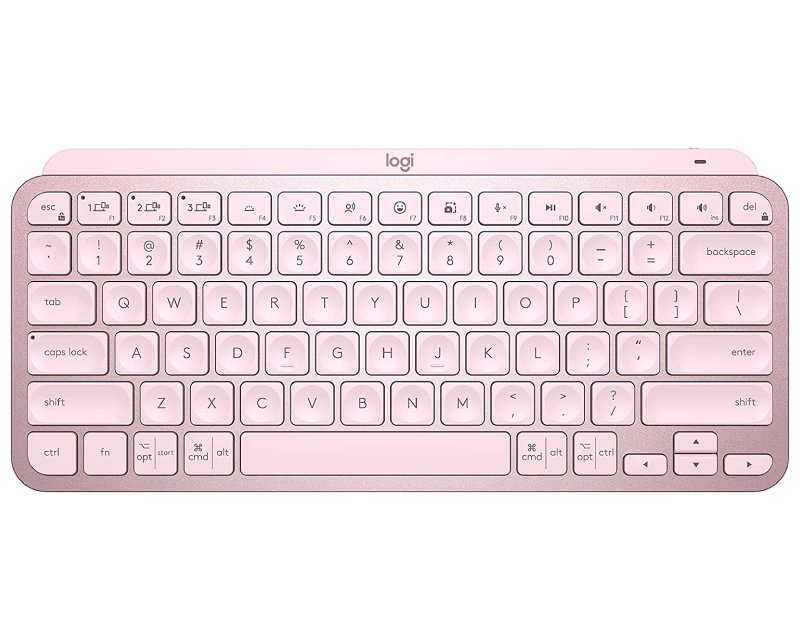 Logitech MX Keys Mini roze US bežična tastatura