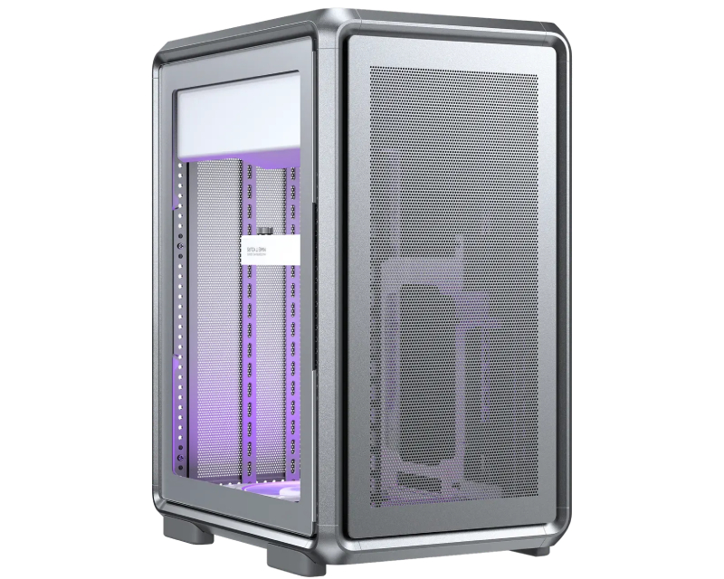 Cooler Master MasterFrame 400 Mesh sivo mATX kućište
