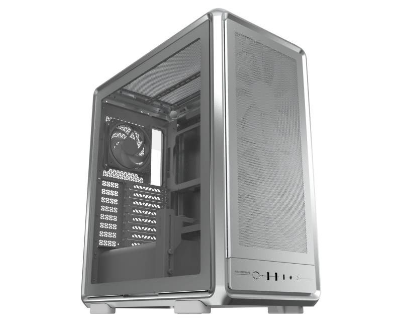 Cooler Master MasterFrame 500 Mesh Silver kućište sa tri ventilatora