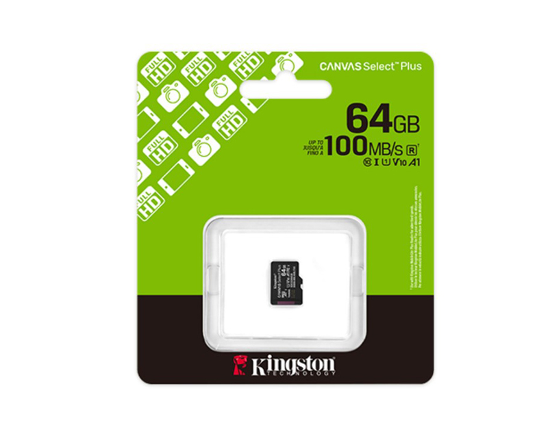 Kingston Canvas Select Plus G3 microSDXC 64 GB SDCS3/64GBSP