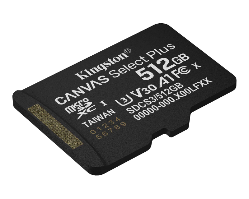 Kingston Canvas Select Plus G3 microSDXC 512 GB SDCS3/512GBSP
