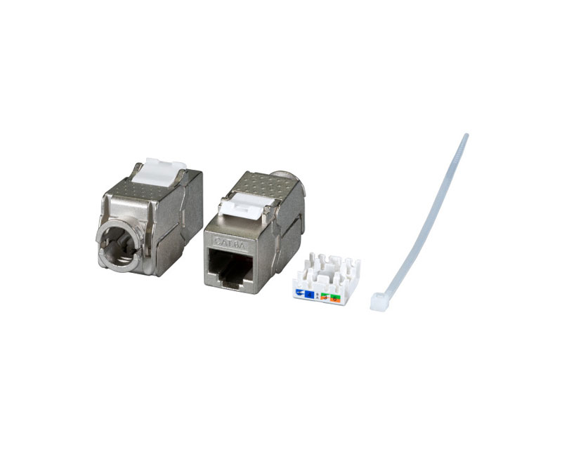 Maxpro Line FA-2620KSF-8-C6A metalni Cat6A keystone RJ45 modul