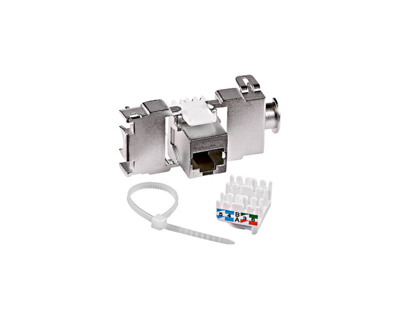 Maxpro Line Cat6 FTP keystone RJ45 modul 050