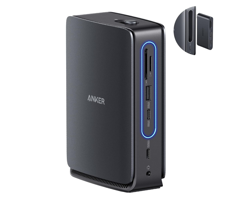 Anker Nano docking stanica 13-u-1 sa odvojivim USB-C hubom i adapterom 140 W