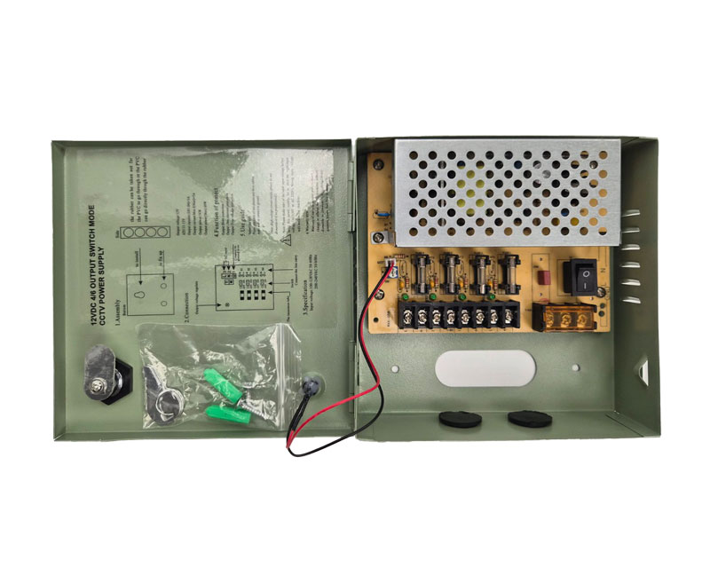 Cerberus SPD-60 centralno napajanje 12 V, 5 A, 4 kanala