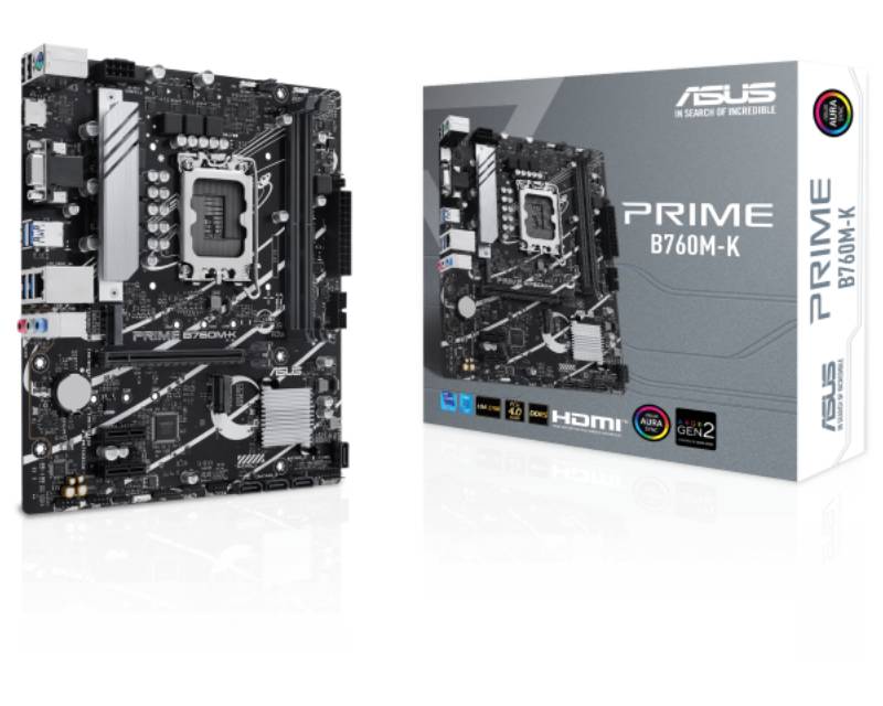 ASUS Prime B760M-K DDR5 microATX LGA 1700 matična ploča