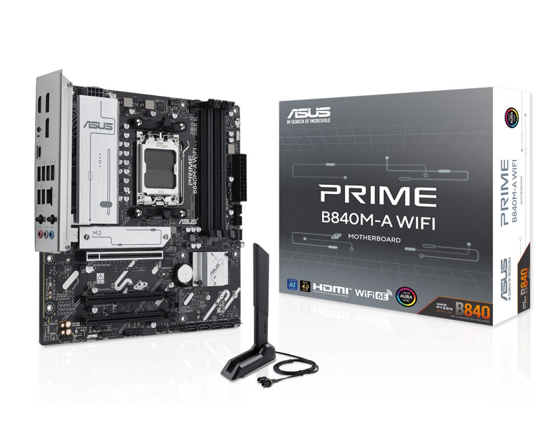 ASUS PRIME B840M-A WIFI DDR5 microATX matična ploča