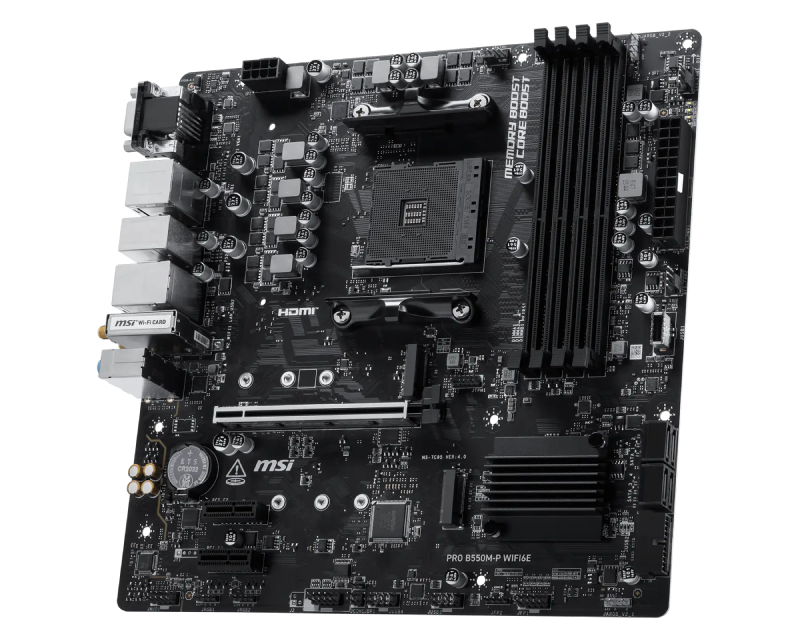 MSI PRO B550M-P WIFI6E AM4 microATX matična ploča
