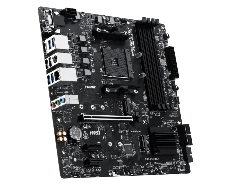 MSI PRO B550M-P B550 AM4 microATX matična ploča