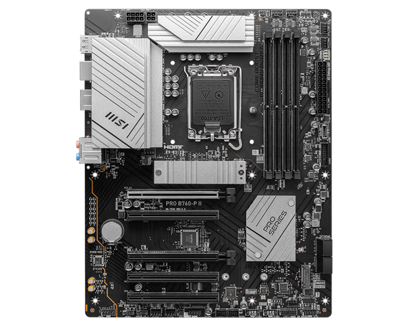 MSI PRO B760-P II ATX DDR5 matična ploča do 256 GB