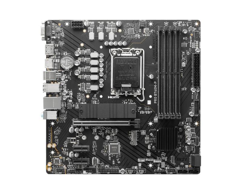 MSI PRO B760M-P DDR5 LGA 1700 microATX matična ploča