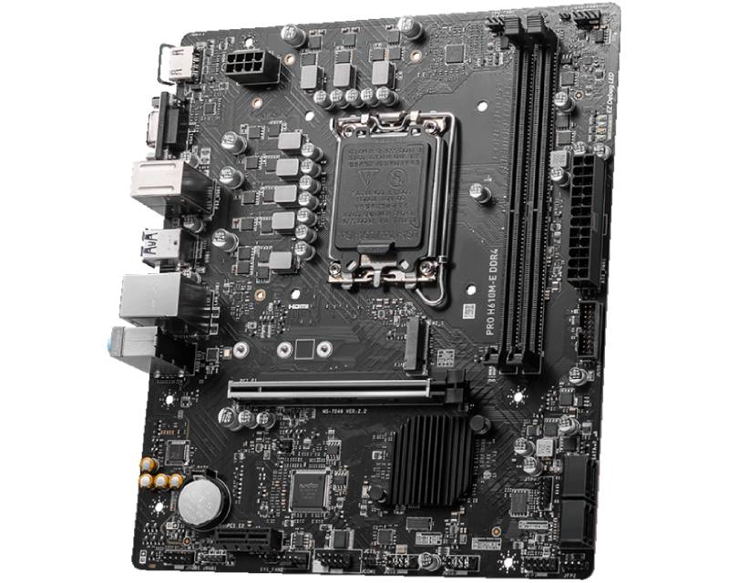 MSI PRO H610M-E DDR4 microATX matična ploča 64GB