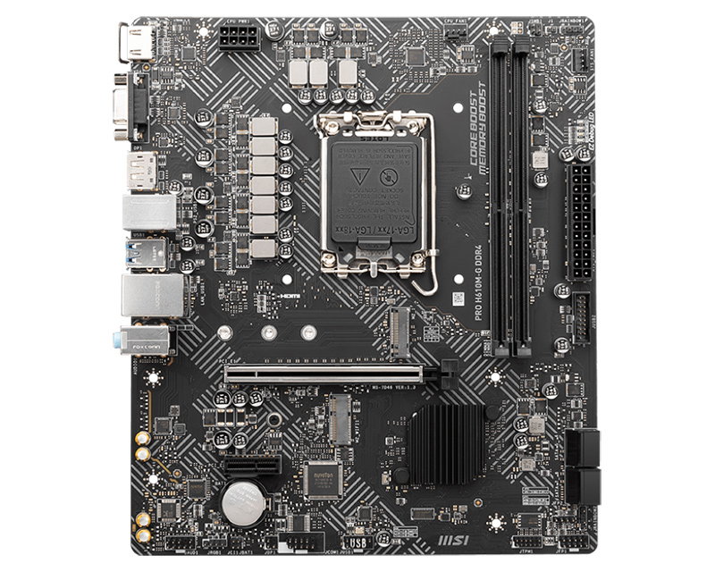 MSI PRO H610M-G DDR4 microATX matična ploča