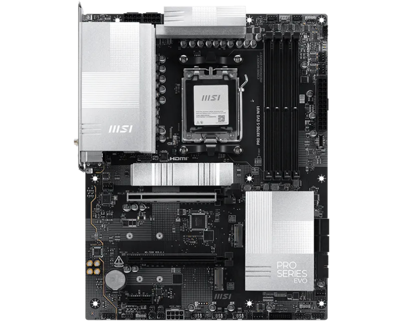 MSI PRO X870E-S EVO WIFI AM5 DDR5 ATX matična ploča