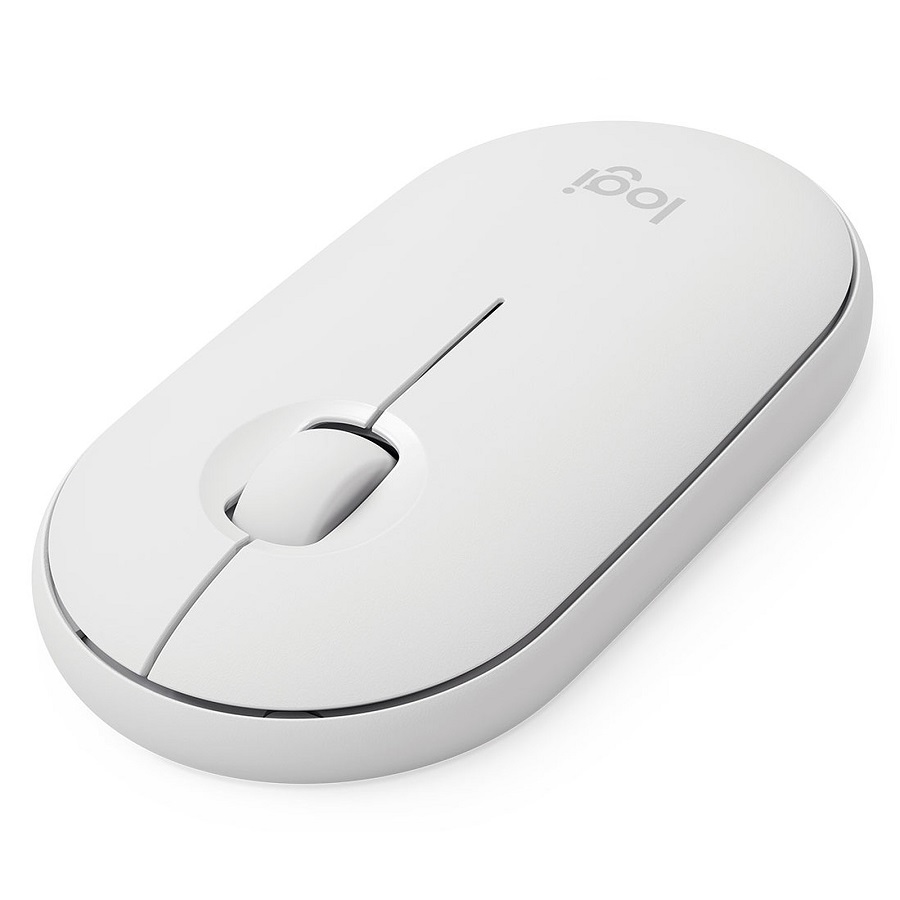 Logitech Pebble Mouse 2 M350s Bluetooth miš, bela