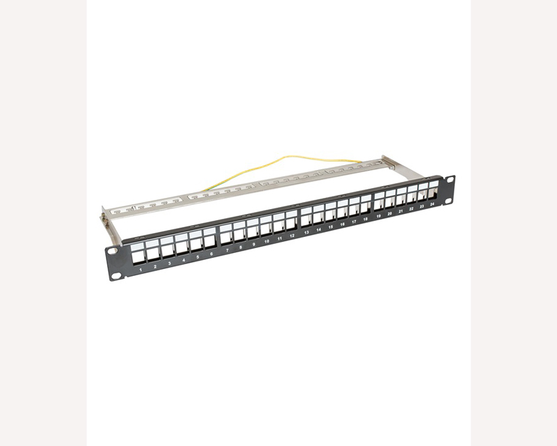 MAXPRO LINE FTP patch panel za 24 modula, 19 inča, 1U
