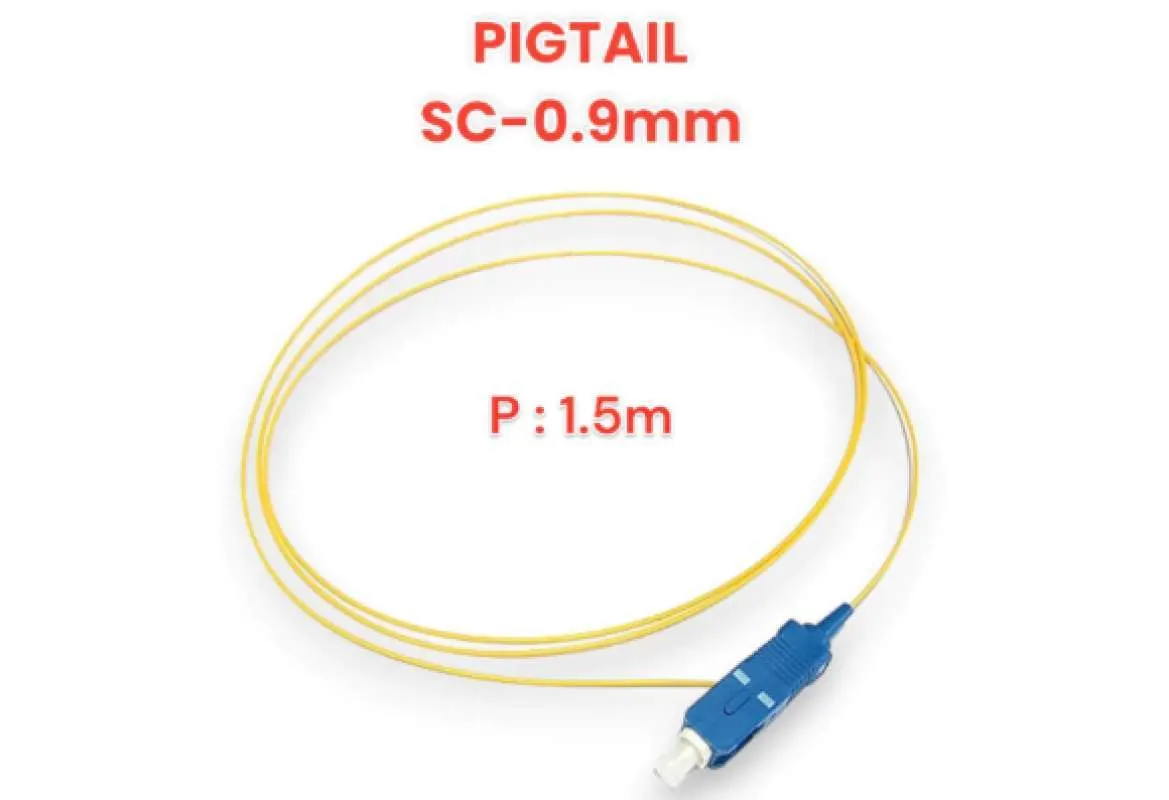 CIP SC/UPC optički pigtail G.657.A1 0,9 mm, 1,5 m