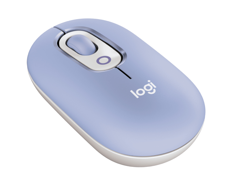 Logitech POP Mouse Bluetooth miš sa Emoji tasterom, lila