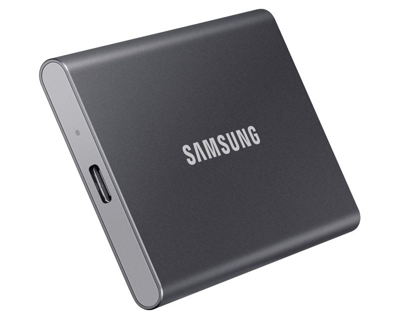 Samsung Portable SSD T7 eksterni SSD 4 TB titan-sive boje MU-PC4T0T