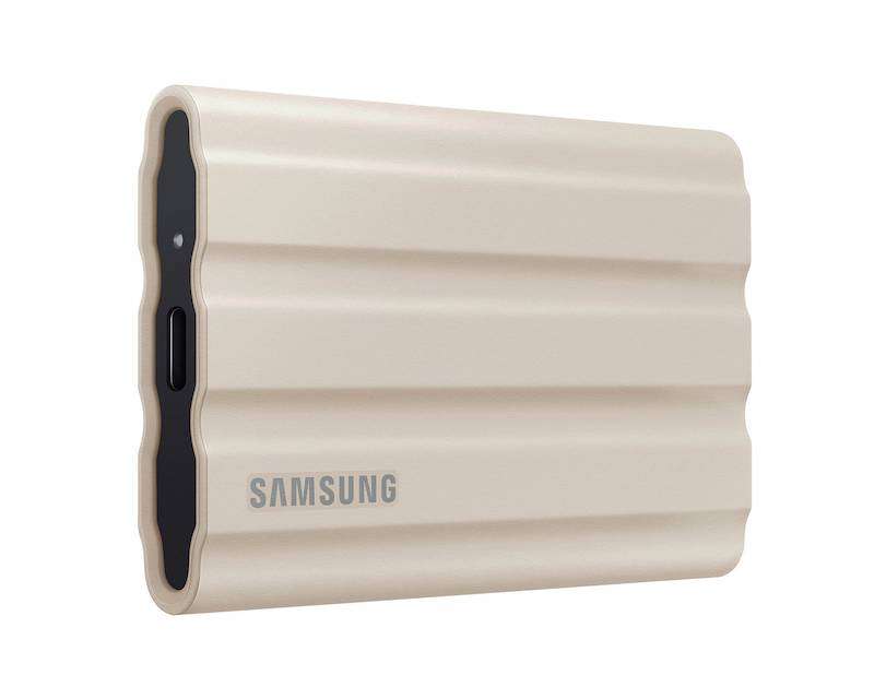 Samsung Portable SSD T7 Shield 1TB eksterni SSD, bež (MU-PE1T0K)