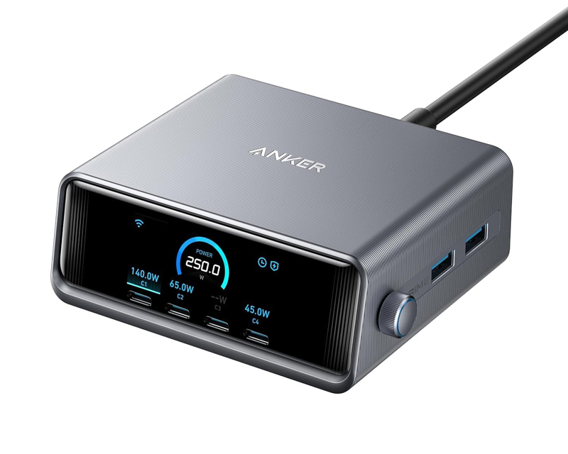 Anker A2345 Prime 250W GaN punjač sa 6 USB portova