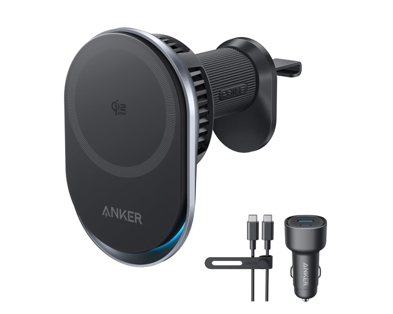 Anker Prime MagGo A2933 Qi2 25W auto punjač sa držačem