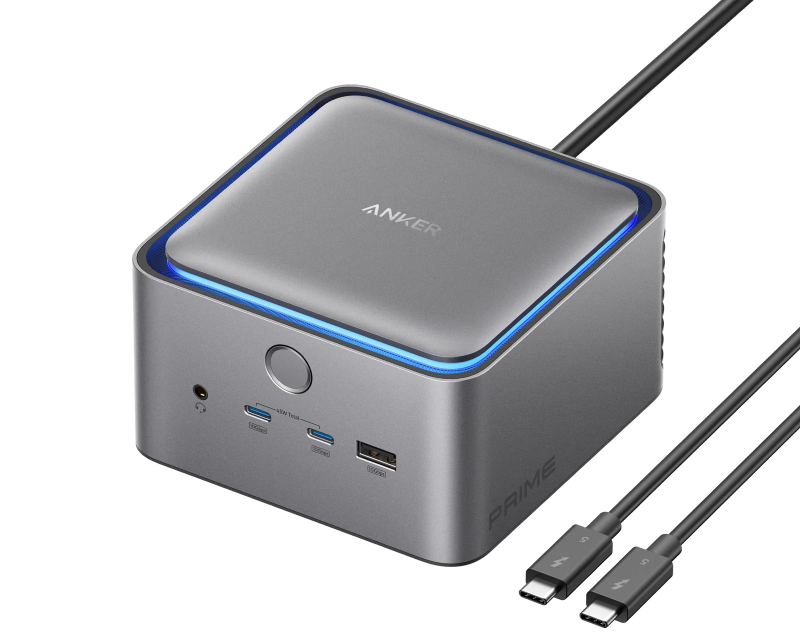 Anker Prime A83B5 Thunderbolt 5 docking stanica 14-u-1, 140 W, siva