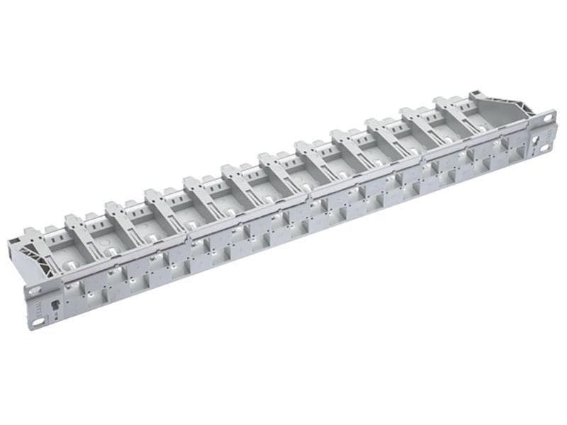 R&M R812466 19″ 1U oklopljeni patch panel, 24 porta