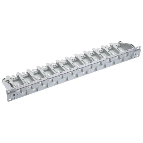 R&M R812467 19″ 1U prazan patch panel, 24 porta