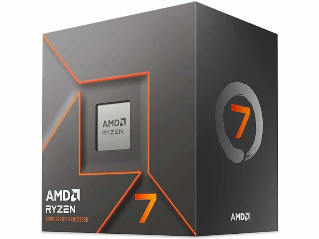 AMD Ryzen 7 8700F Box AM5 procesor, 8C/16T sa Wraith Stealth hladnjakom