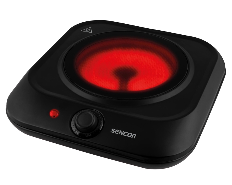 Sencor SCP 1763BK infracrveni staklokeramički rešo, 1200 W
