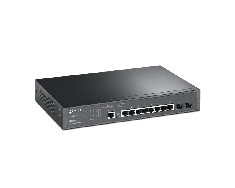 TP-Link Omada SG3210 upravljivi L2+ svič, 8× Gigabit RJ45 i 2× SFP